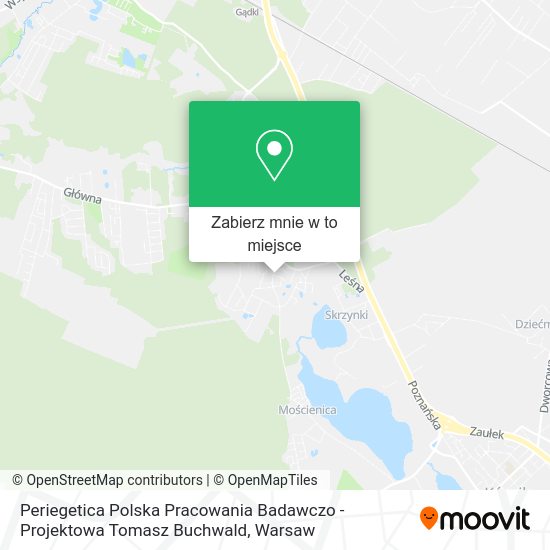 Mapa Periegetica Polska Pracowania Badawczo - Projektowa Tomasz Buchwald