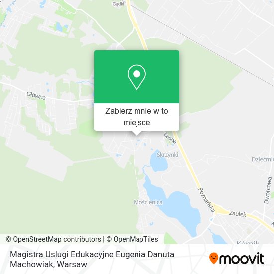 Mapa Magistra Uslugi Edukacyjne Eugenia Danuta Machowiak