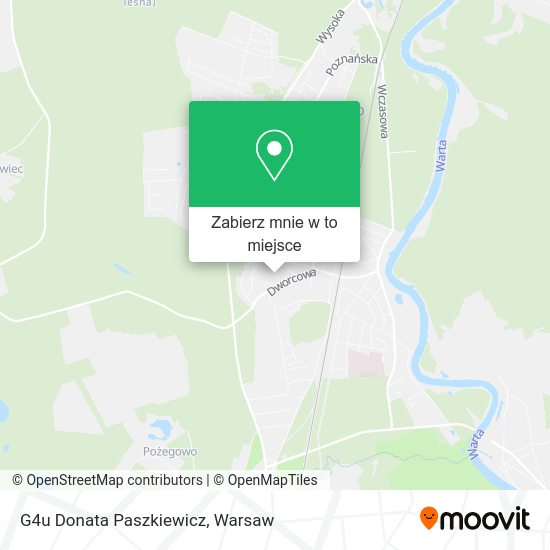 Mapa G4u Donata Paszkiewicz