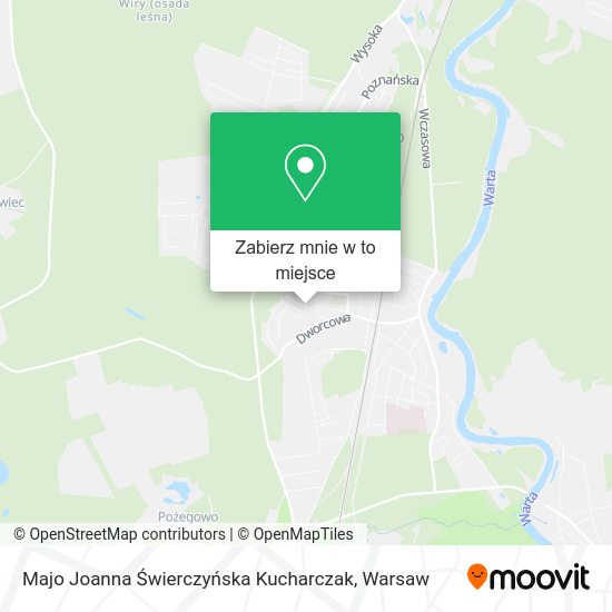 Mapa Majo Joanna Świerczyńska Kucharczak