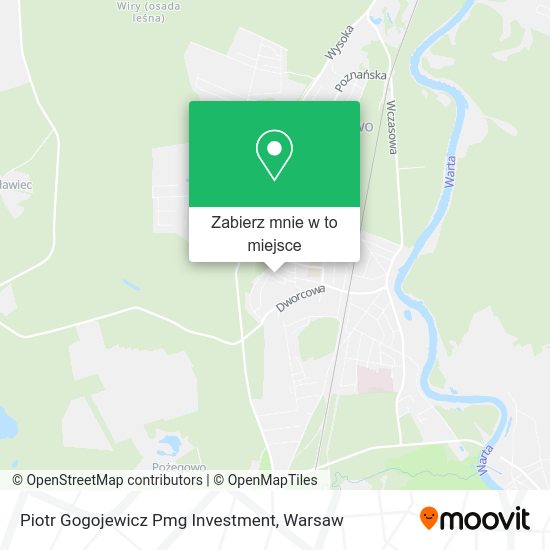 Mapa Piotr Gogojewicz Pmg Investment