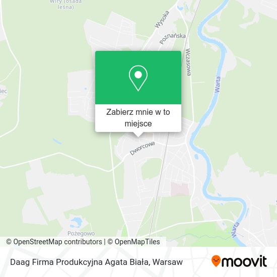 Mapa Daag Firma Produkcyjna Agata Biała