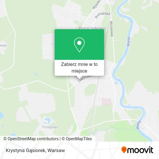 Mapa Krystyna Gąsiorek