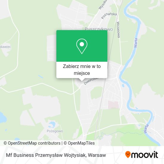 Mapa Mf Business Przemysław Wojtysiak