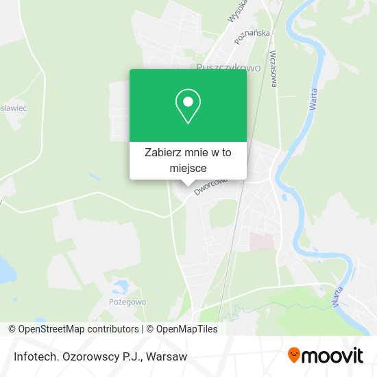 Mapa Infotech. Ozorowscy P.J.