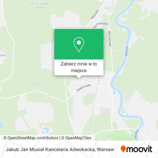 Mapa Jakub Jan Musiał Kancelaria Adwokacka