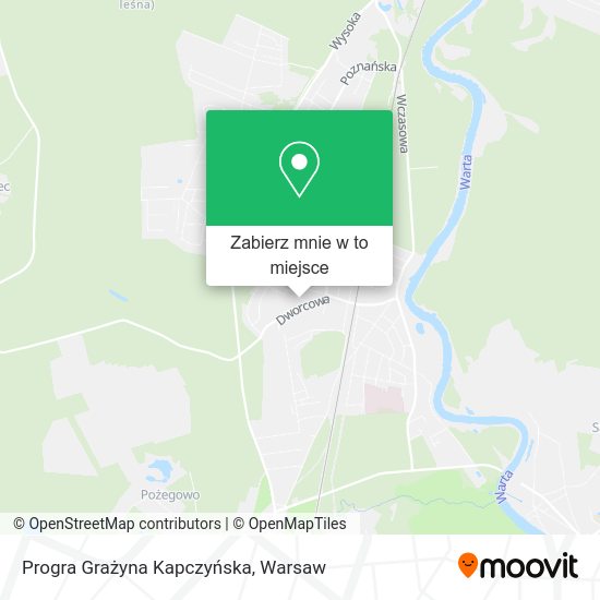 Mapa Progra Grażyna Kapczyńska