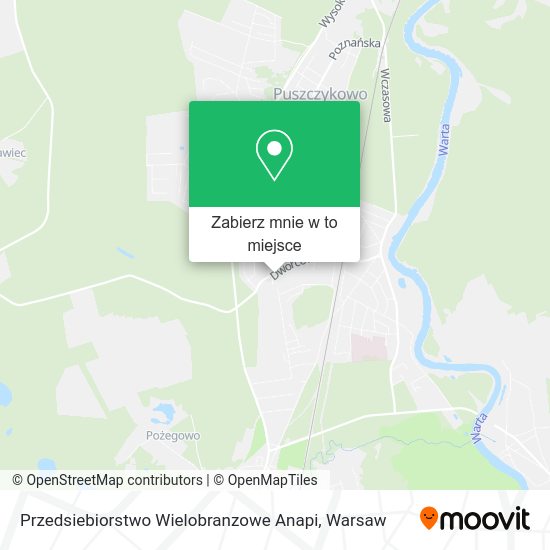 Mapa Przedsiebiorstwo Wielobranzowe Anapi