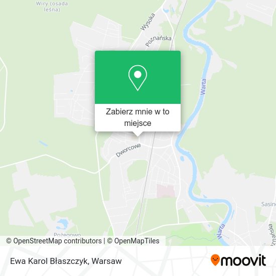 Mapa Ewa Karol Błaszczyk