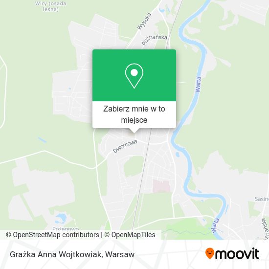 Mapa Grażka Anna Wojtkowiak