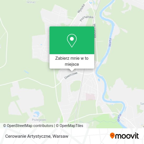 Mapa Cerowanie Artystyczne