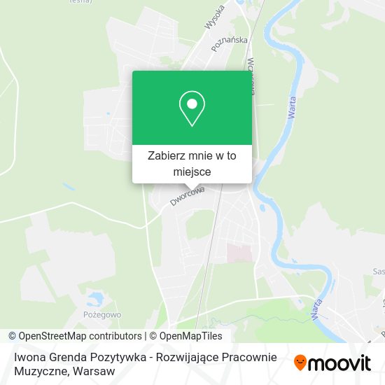 Mapa Iwona Grenda Pozytywka - Rozwijające Pracownie Muzyczne