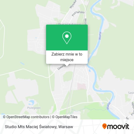 Mapa Studio Mts Maciej Światowy