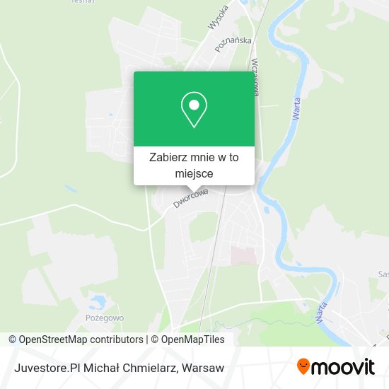 Mapa Juvestore.Pl Michał Chmielarz