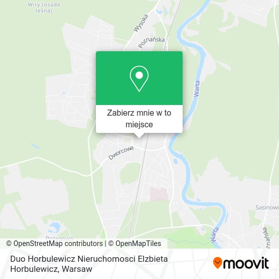 Mapa Duo Horbulewicz Nieruchomosci Elzbieta Horbulewicz