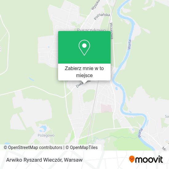 Mapa Arwiko Ryszard Wieczór