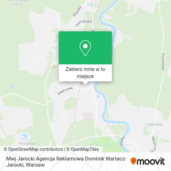 Mapa Mwj Jarocki Agencja Reklamowa Dominik Wartacz-Jarocki