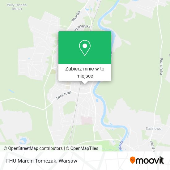 Mapa FHU Marcin Tomczak