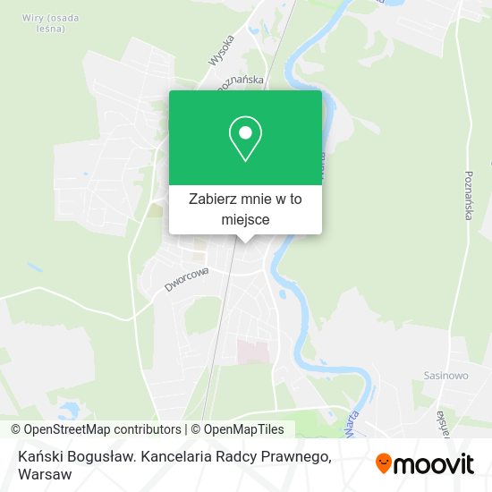 Mapa Kański Bogusław. Kancelaria Radcy Prawnego