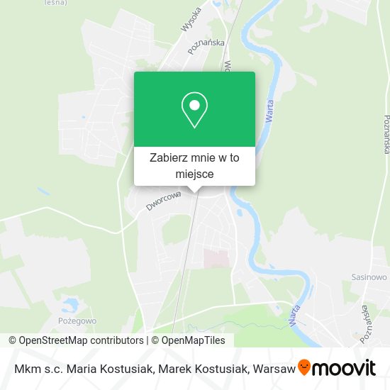 Mapa Mkm s.c. Maria Kostusiak, Marek Kostusiak