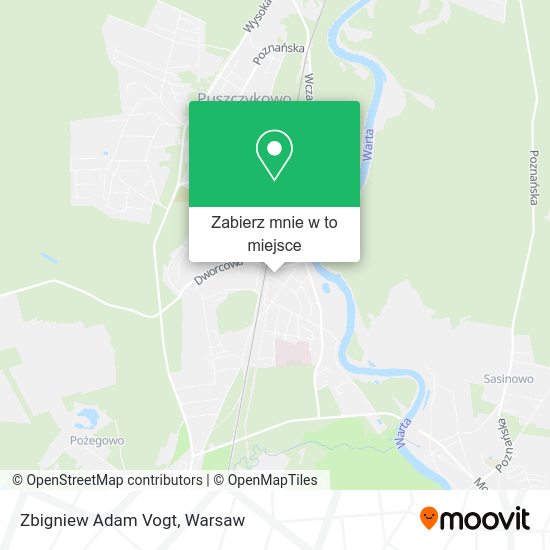 Mapa Zbigniew Adam Vogt