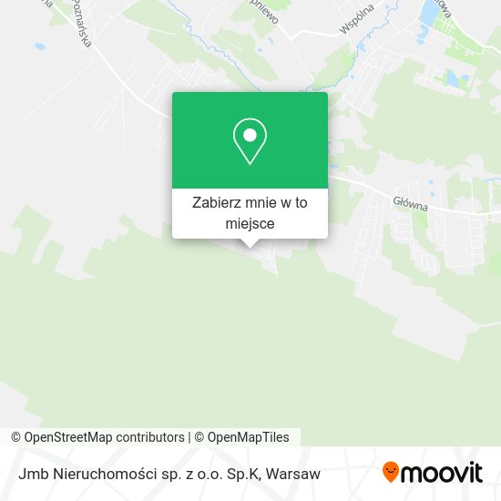 Mapa Jmb Nieruchomości sp. z o.o. Sp.K