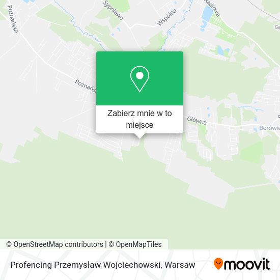 Mapa Profencing Przemysław Wojciechowski