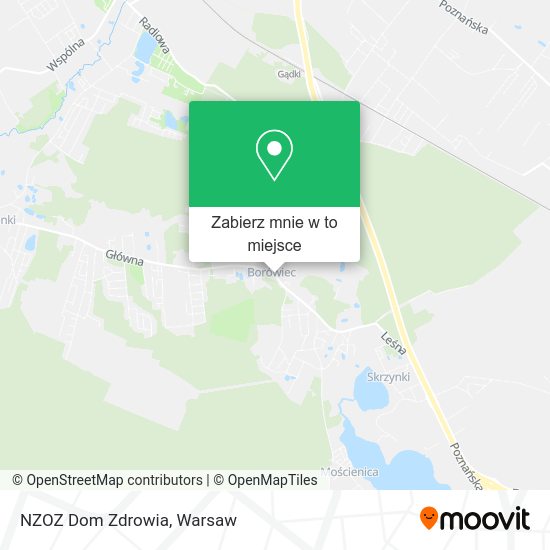 Mapa NZOZ Dom Zdrowia