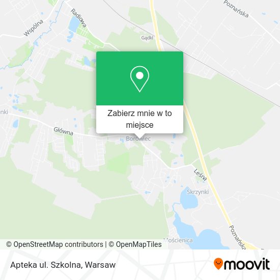 Mapa Apteka ul. Szkolna