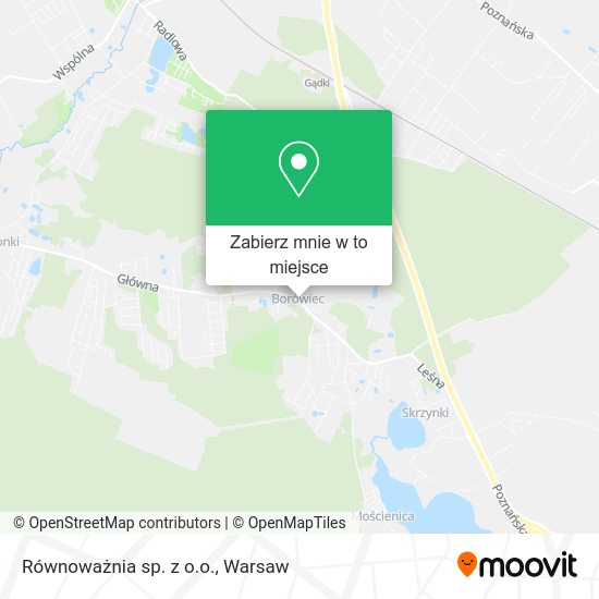 Mapa Równoważnia sp. z o.o.