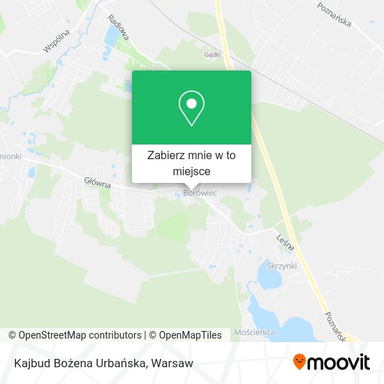 Mapa Kajbud Bożena Urbańska