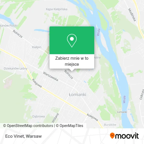 Mapa Eco Vinet