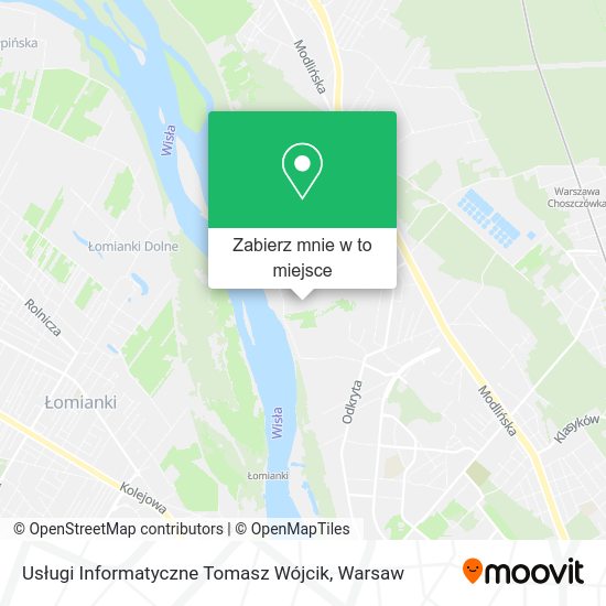 Mapa Usługi Informatyczne Tomasz Wójcik