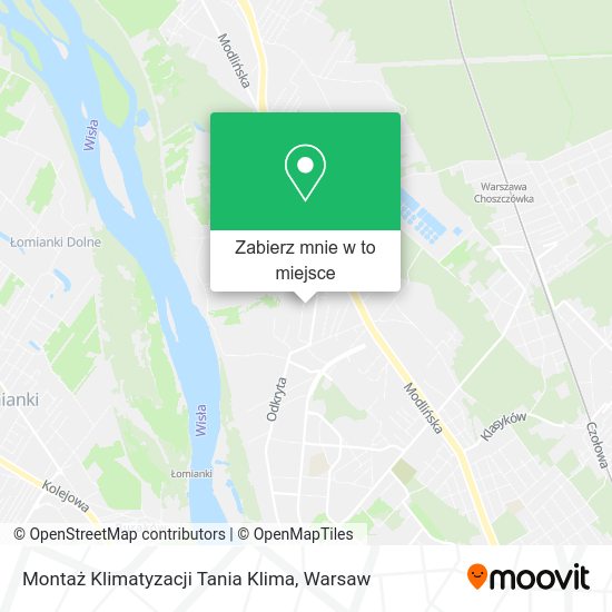 Mapa Montaż Klimatyzacji Tania Klima