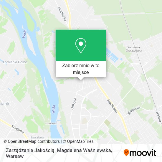 Mapa Zarządzanie Jakością. Magdalena Waśniewska