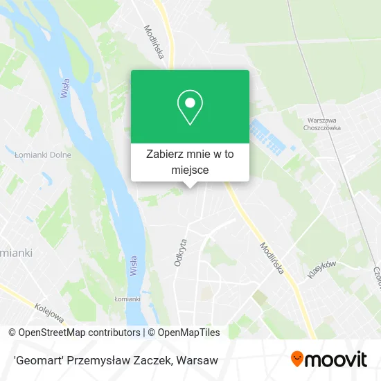 Mapa 'Geomart' Przemysław Zaczek