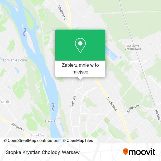 Mapa Stopka Krystian Chołody