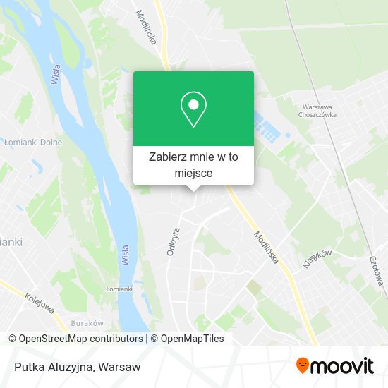 Mapa Putka Aluzyjna