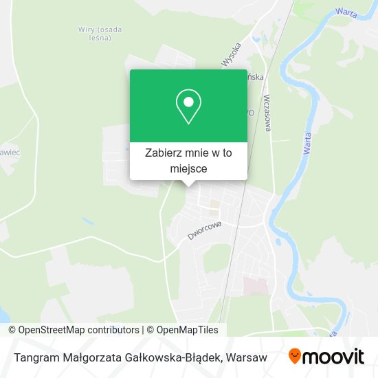 Mapa Tangram Małgorzata Gałkowska-Błądek