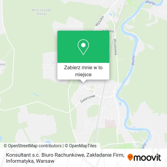 Mapa Konsultant s.c. Biuro Rachunkowe, Zakładanie Firm, Informatyka