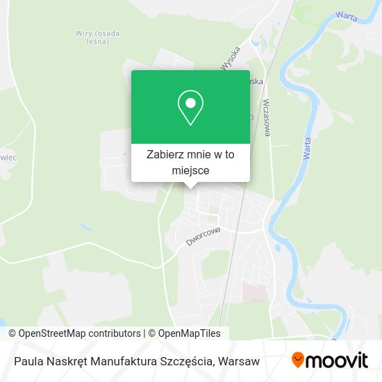 Mapa Paula Naskręt Manufaktura Szczęścia