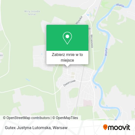 Mapa Gutex Justyna Lutomska