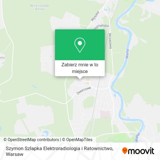 Mapa Szymon Szłapka Elektroradiologia i Ratownictwo