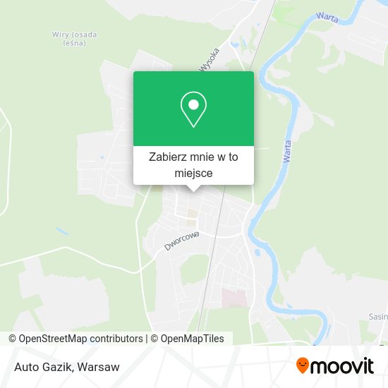 Mapa Auto Gazik