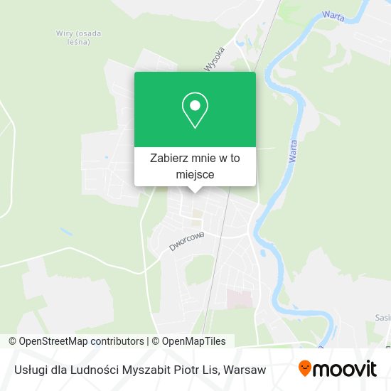 Mapa Usługi dla Ludności Myszabit Piotr Lis