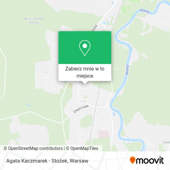 Mapa Agata Kaczmarek - Stożek