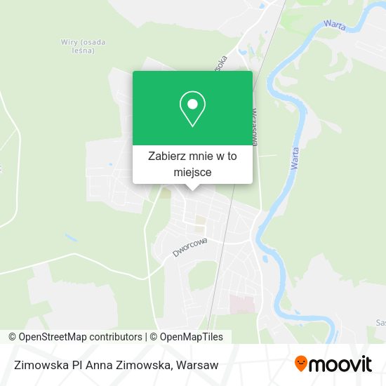 Mapa Zimowska Pl Anna Zimowska