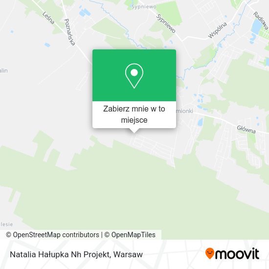 Mapa Natalia Hałupka Nh Projekt