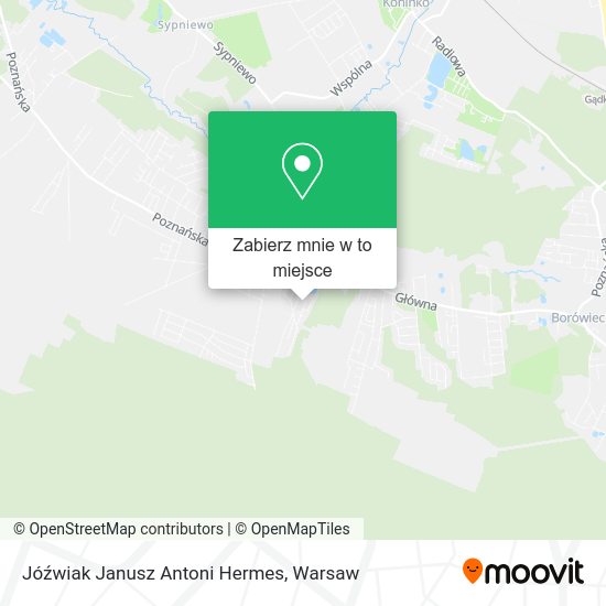 Mapa Jóźwiak Janusz Antoni Hermes