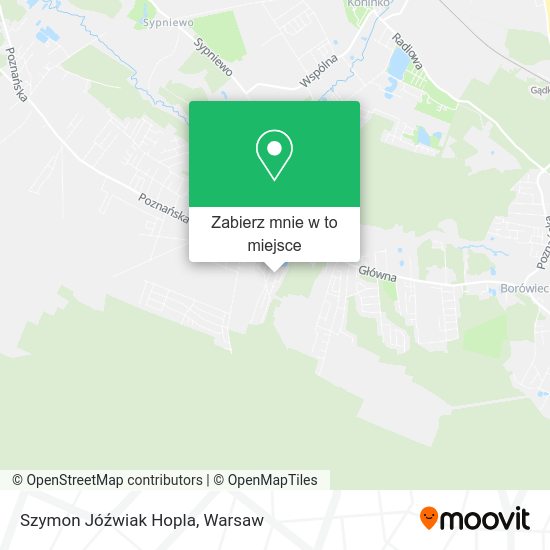 Mapa Szymon Jóźwiak Hopla